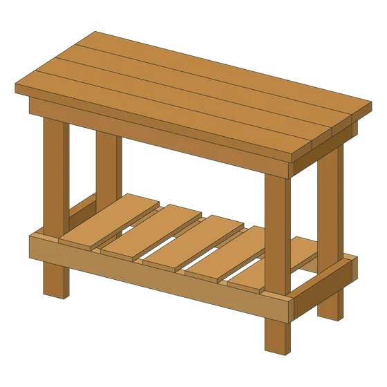 3D render of the Compact Workbench